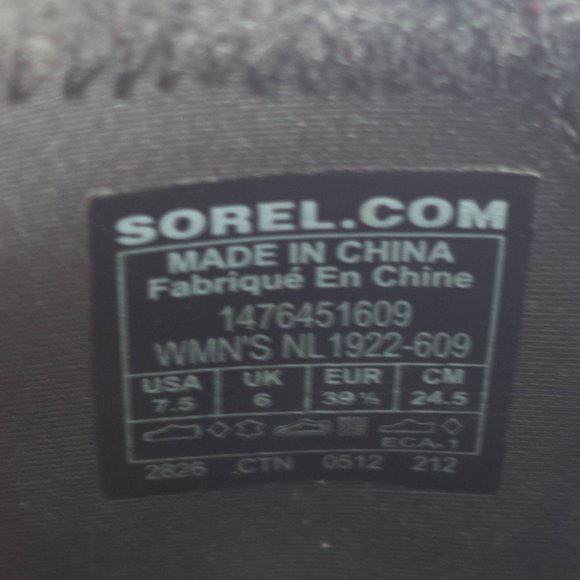 Sorel Medina Heeled Waterproof Rain Boots - Women's Size 7.5 - Picture 8 of 8